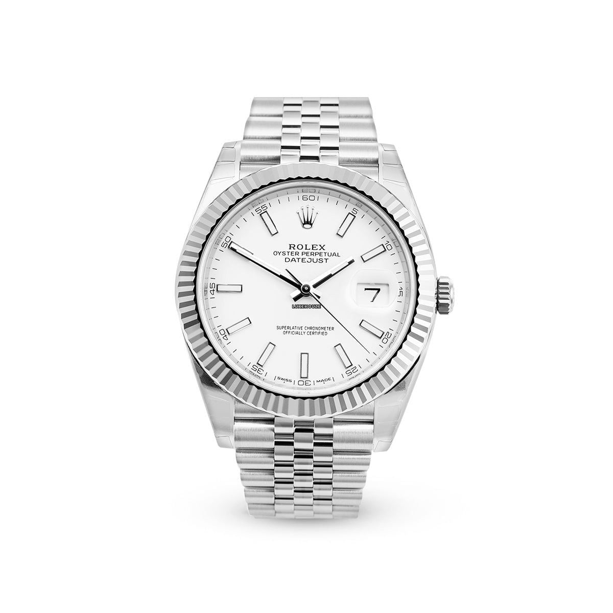 Rolex Datejust 41 126334 White Index Jubilee