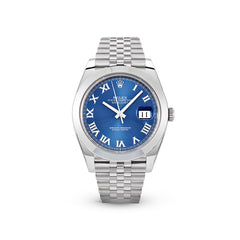 Rolex Datejust 41 126300 Blue Roman Jubilee