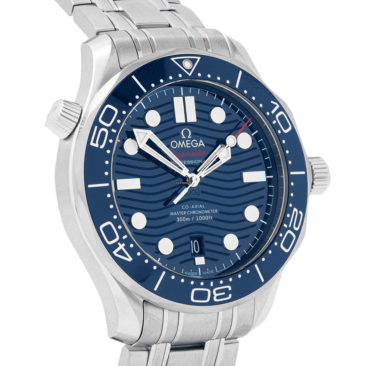 Omega Seamaster Co-Axial 300M 21030422003001 Blue Dial, Bracelet