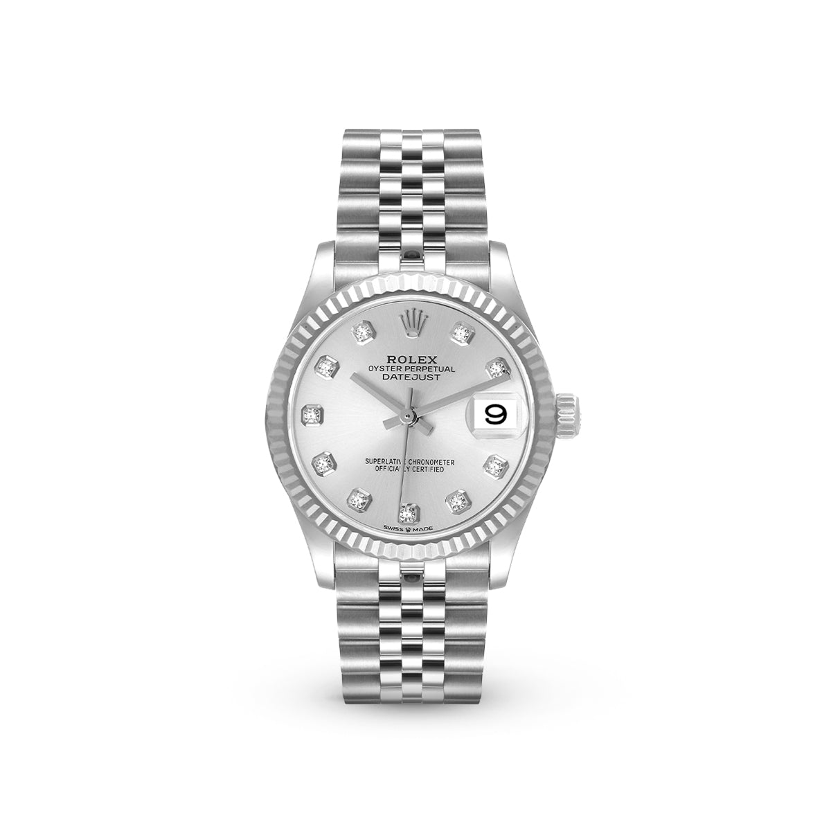 Rolex Datejust 31 278274G Silver Jubilee