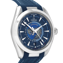 Omega Seamaster Aqua Terra 150M 22012432203001 Worldtimer, Rubber Strap