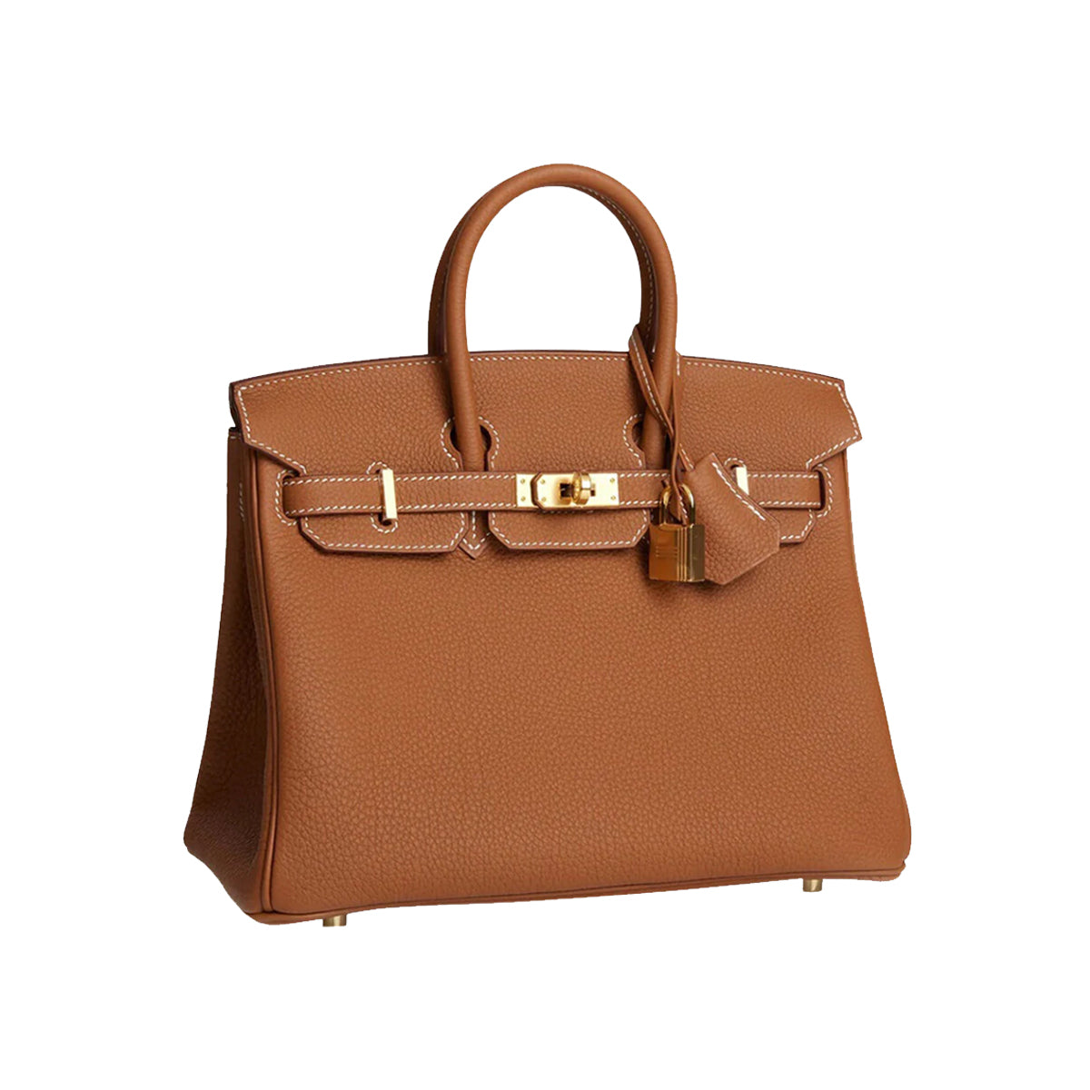 Hermes Birkin 25 Gold Togo GHW W