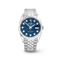 Rolex Datejust 36 126234G Blue Motif Jubilee