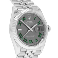 Datejust 36 126234 Wimbledon Roman Jubilee Watches Rolex 