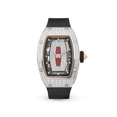 Richard Mille RM07-01 White Gold Medium Set Diamonds Red Lips