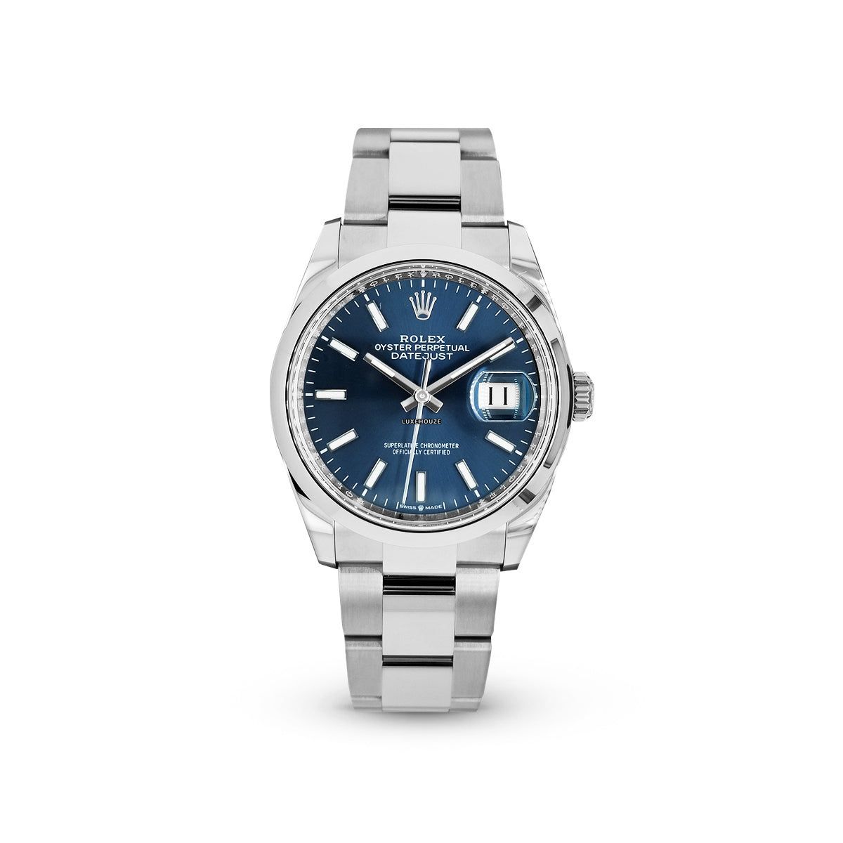 Rolex Datejust 36 126200 Blue Index Oyster