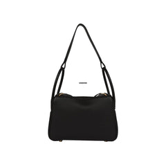 Hermes Lindy 26 Black Clemence GHW B