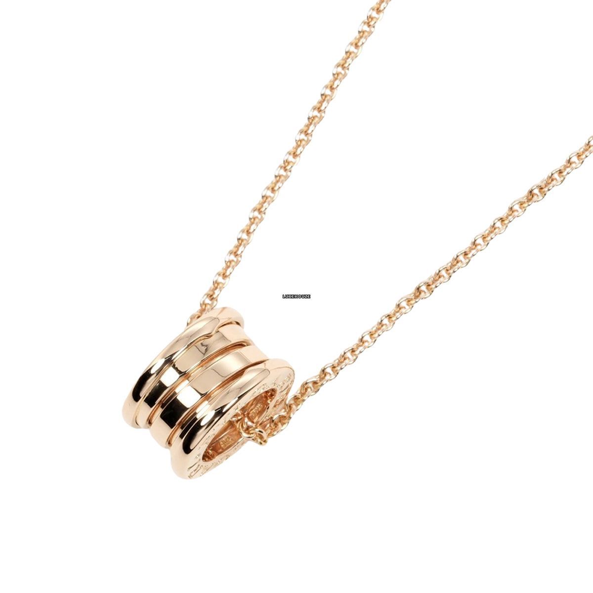 Bulgari B.ZERO1 NECKLACE 358348 Rose Gold