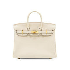 Hermes Birkin 25 Craie Togo GHW W