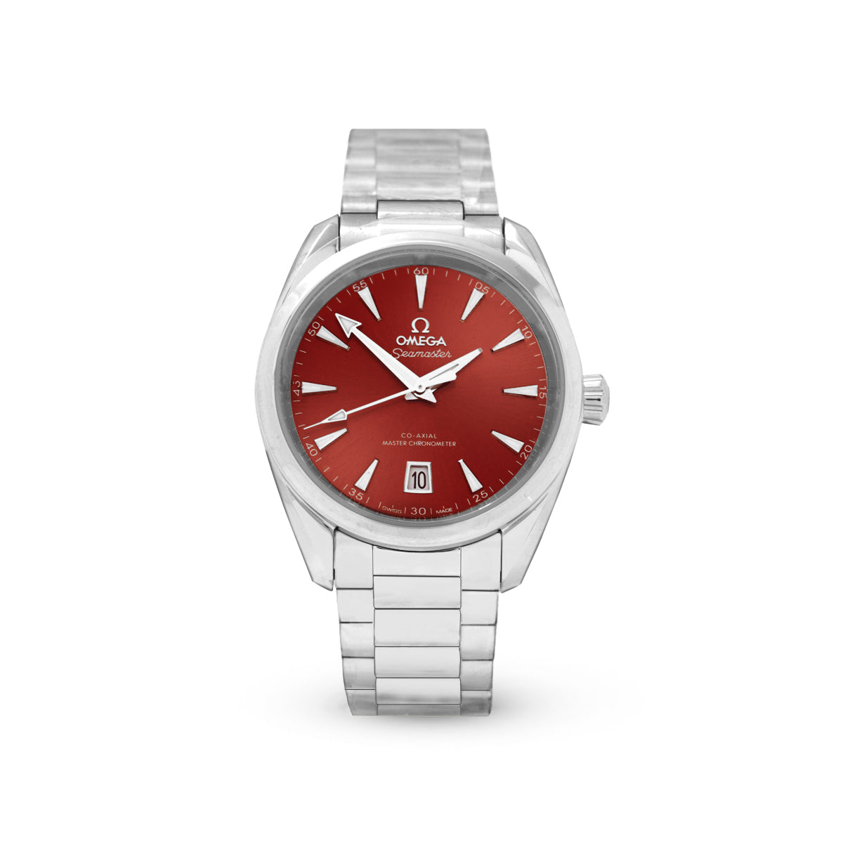 Omega Seamaster Aqua Terra 150M 22010382013003 Red Dial, Bracelet