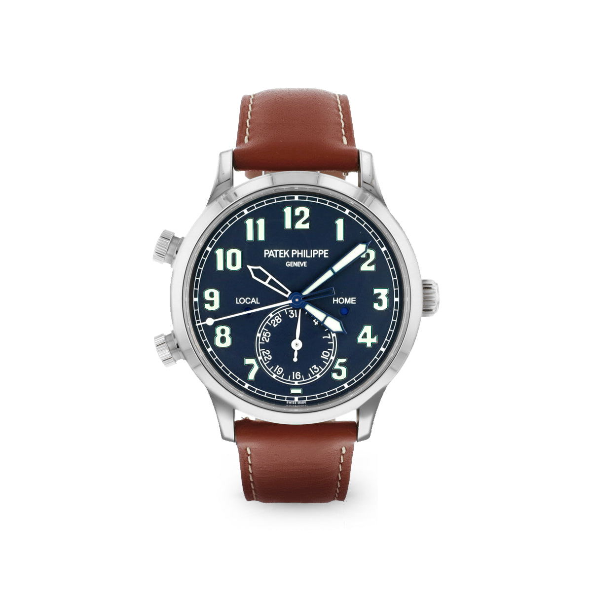 Patek Philippe Calatrava Pilot Travel Time 5524G-001 Blue