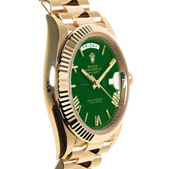 Rolex Day-Date 40 228238 Green Roman