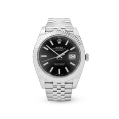 Rolex Datejust 41 126334 Black Index Jubilee