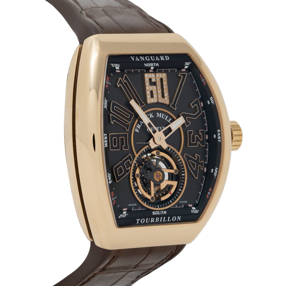 Franck Muller Vanguard V45 Tourbillon 5N.NR Black