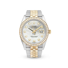 Rolex Datejust 36 126283RBR White Mother of Pearl Jubilee