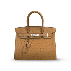 Hermès Birkin 30 Gold Ostrich PHW N