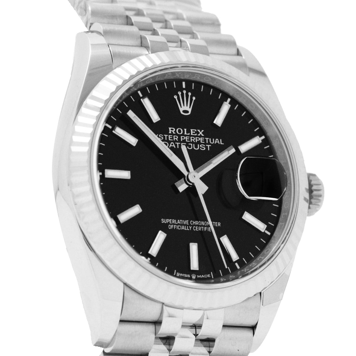 Rolex Datejust 36 126234 Black Jubilee