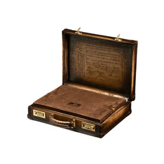 Bosphorus Watch Collector Case - Parchment Patina Java Brown - Size 15