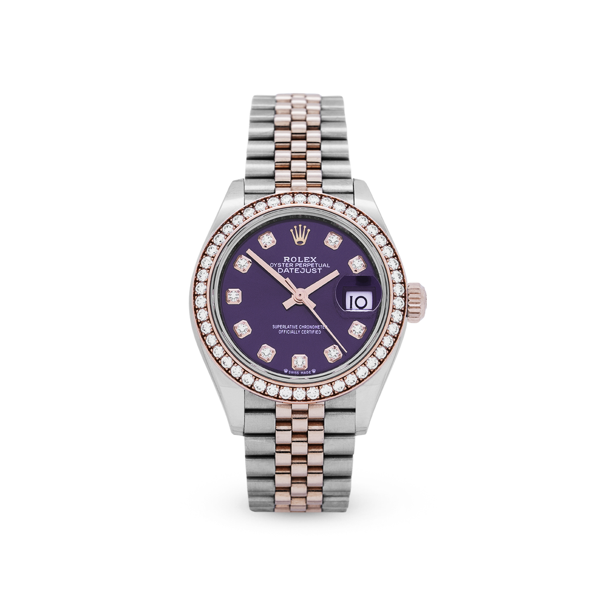 Rolex Lady-Datejust 28 279381RBR Purple Jubilee