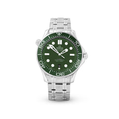 Omega Seamaster Co-Axial 300M 21030422010001 Green Dial, Bracelet