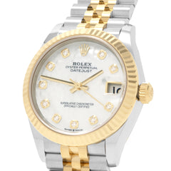 Rolex Datejust 31 278273NG White MOP Jubilee