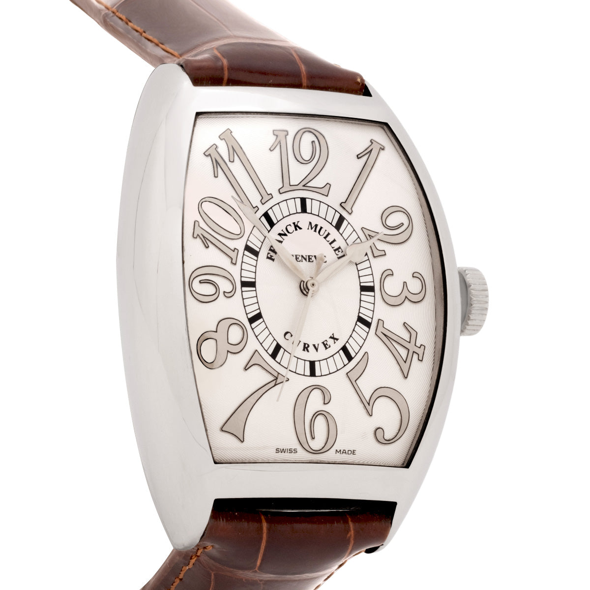 Franck Muller Cintrée Curvex 8880 SC Relief Silver