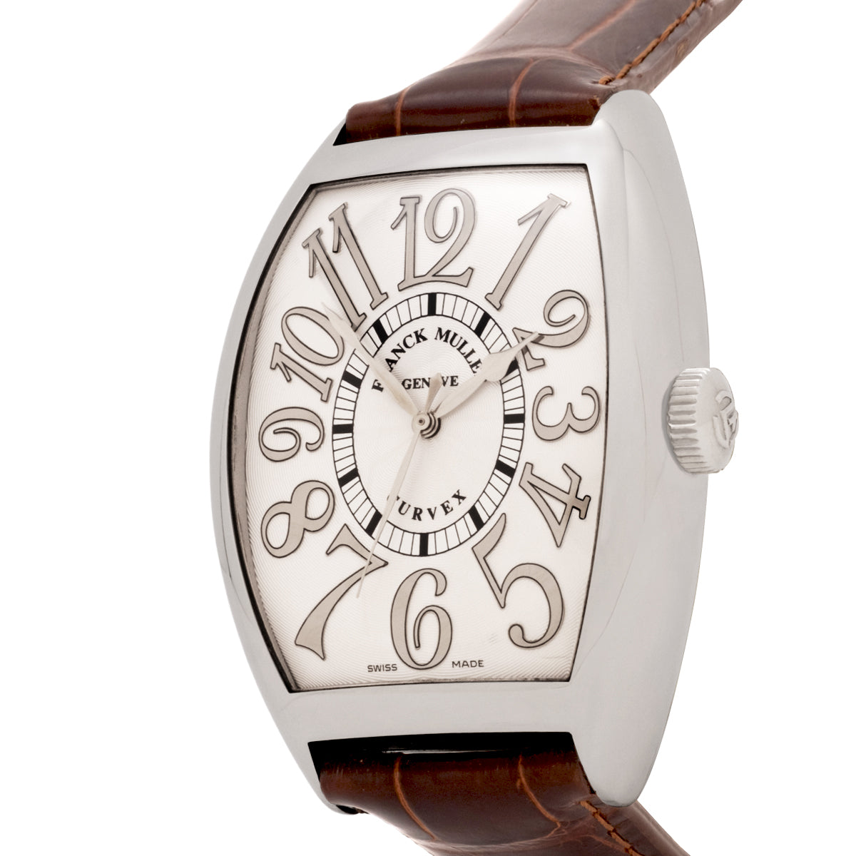 Franck Muller Cintrée Curvex 8880 SC Relief Silver