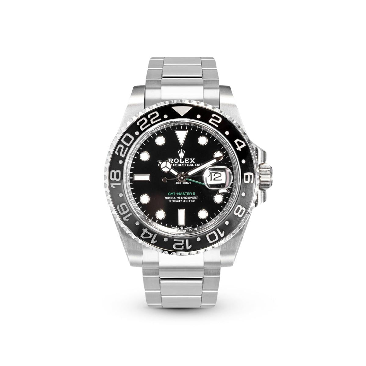 Rolex GMT Master II 126710GRNR Black Oyster