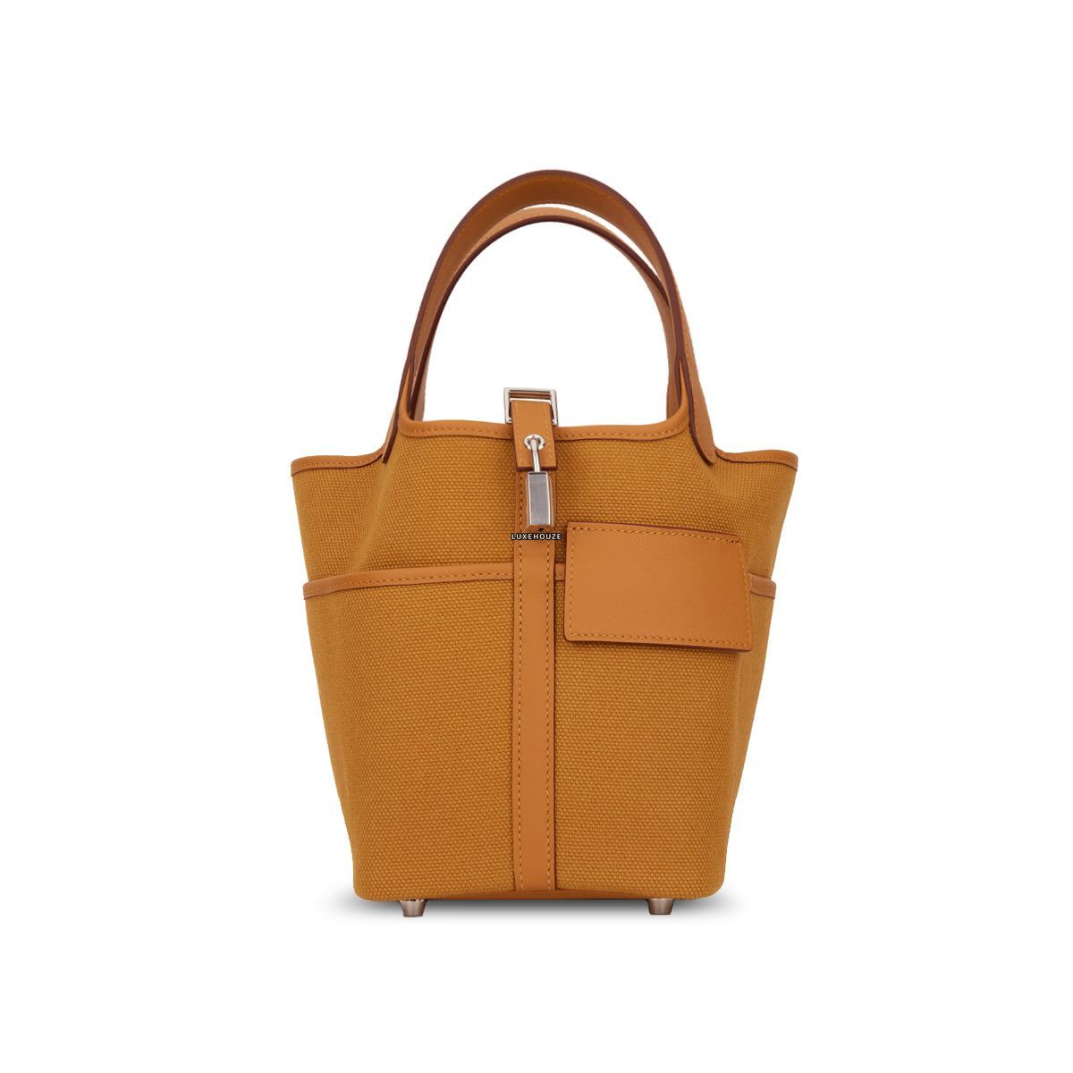 Hermes Picotin 18 Cargo Sesame PHW U