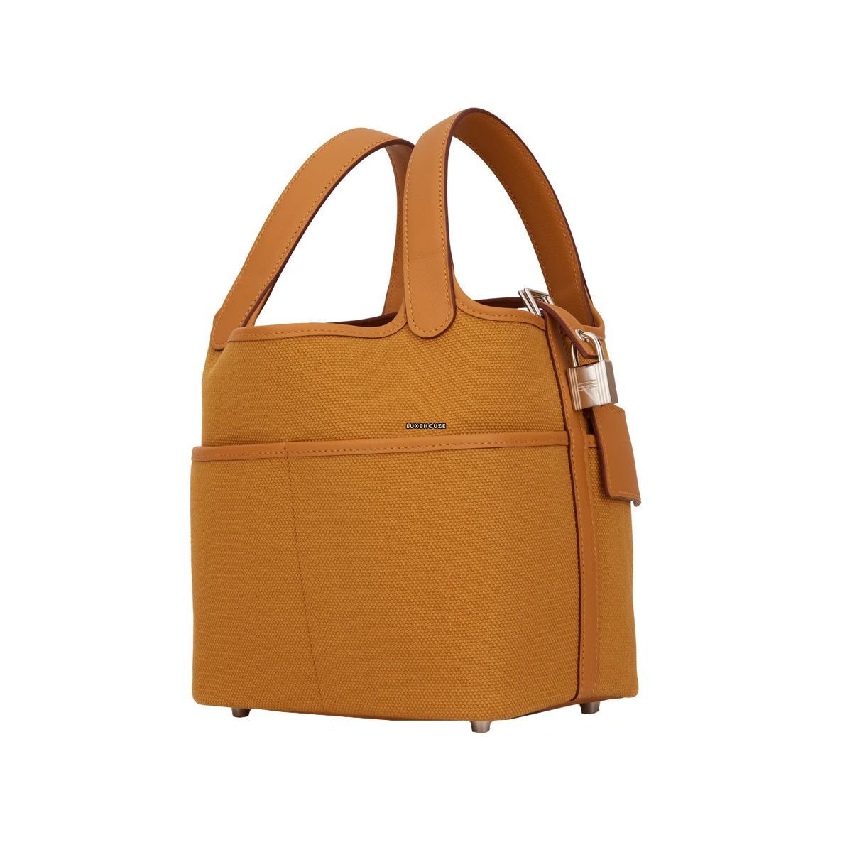 Hermes Picotin 18 Cargo Sesame PHW U