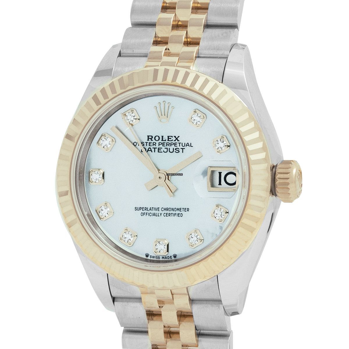 Rolex Lady Datejust 28 279173NG White MOP Jubilee