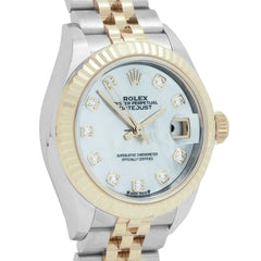 Rolex Lady Datejust 28 279173NG White Mop Jubilee