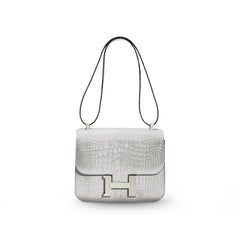 Hermès Constance 24 Gris Perle Alligator Matte PHW A