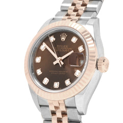 Rolex Lady Datejust 28 279171G Choco Jubilee