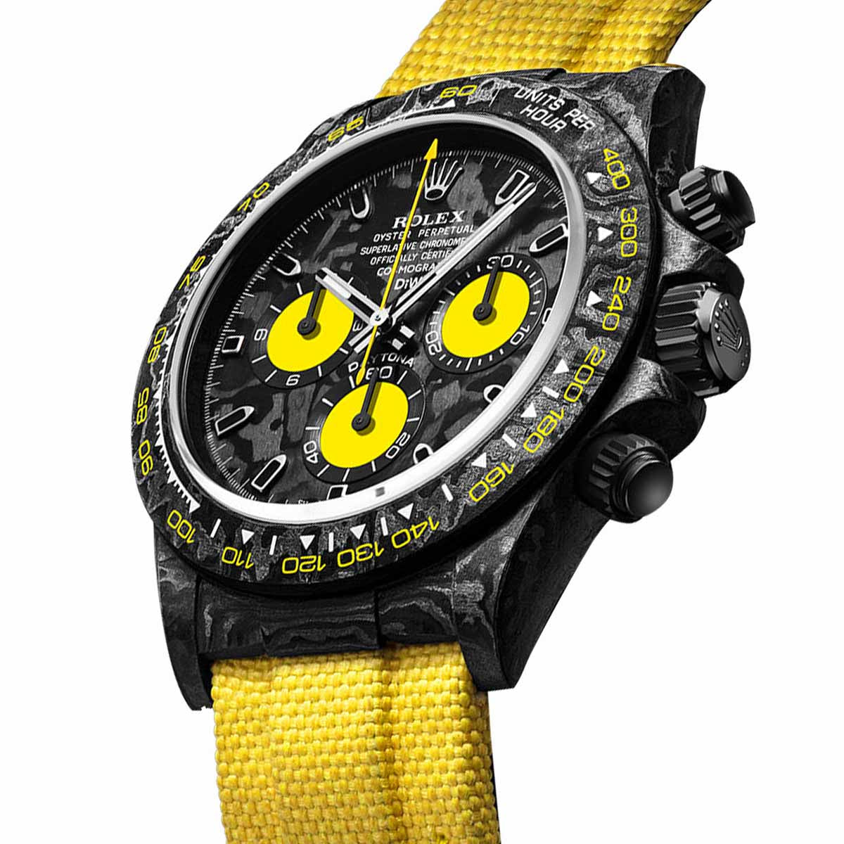 DiW Daytona All Carbon Lemon Edition