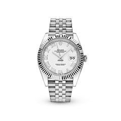 Rolex Datejust 41 126334 White Roman Jubilee