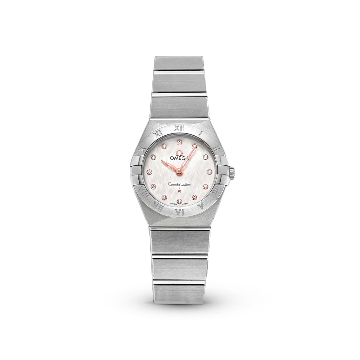 Omega Constellation 25 131.10.25.60.52.001 White Dial, Bracelet