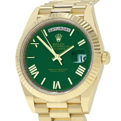 Rolex Day-Date 40 228238 Green Roman