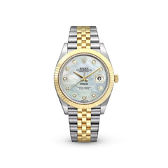 Rolex Datejust 41 126333 White MOP Jubilee