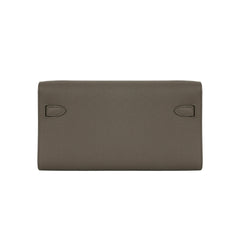 Hermès Kelly to Go Epsom Gris Etain GHW K