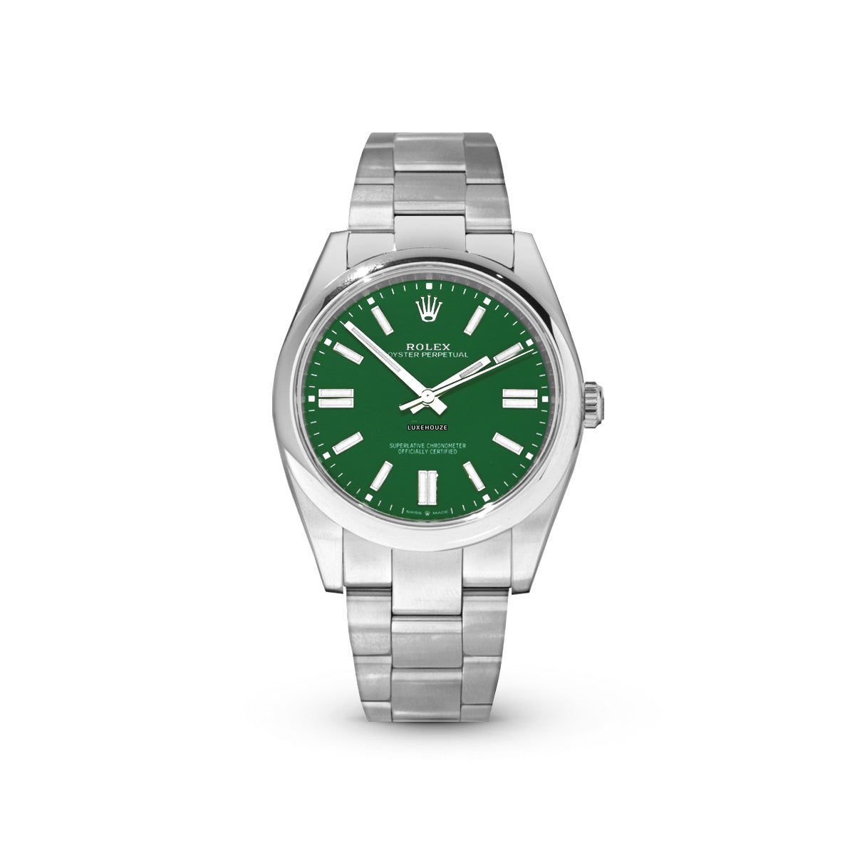 Rolex Oyster Perpetual 41 124300 Green