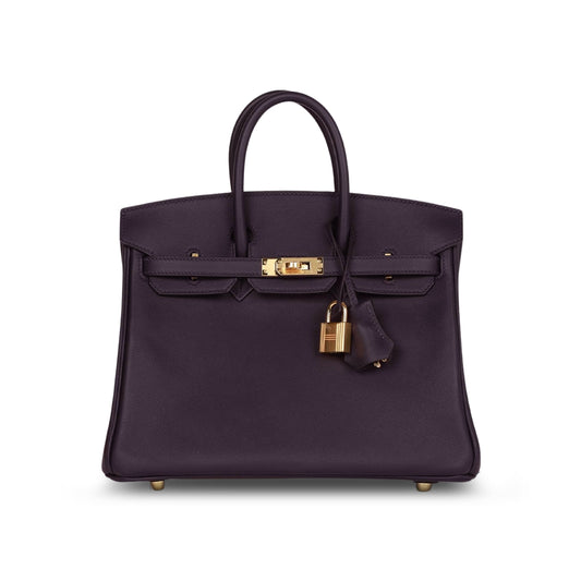 Hermès Birkin 25 Prunoir Swift GHW K