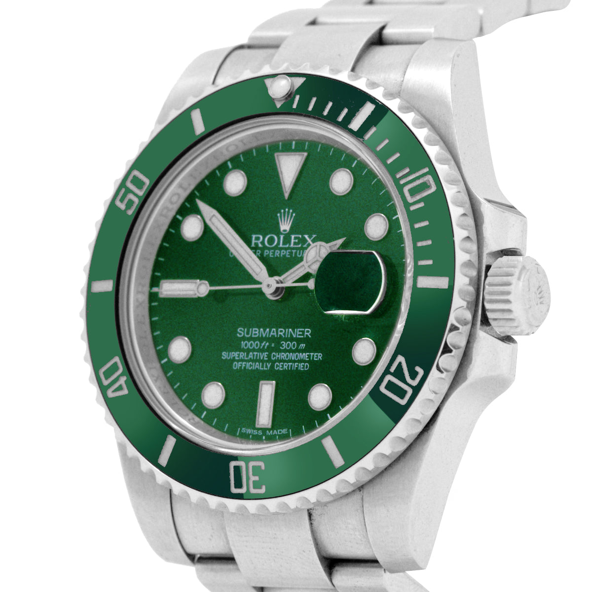 Rolex Submariner Date 116610LV Green