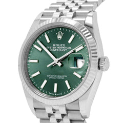 Rolex Datejust 36 126234 Mint Green Jubilee