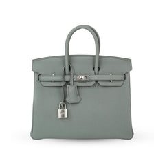 Hermes Birkin 25 Vert Amande Togo PHW Z