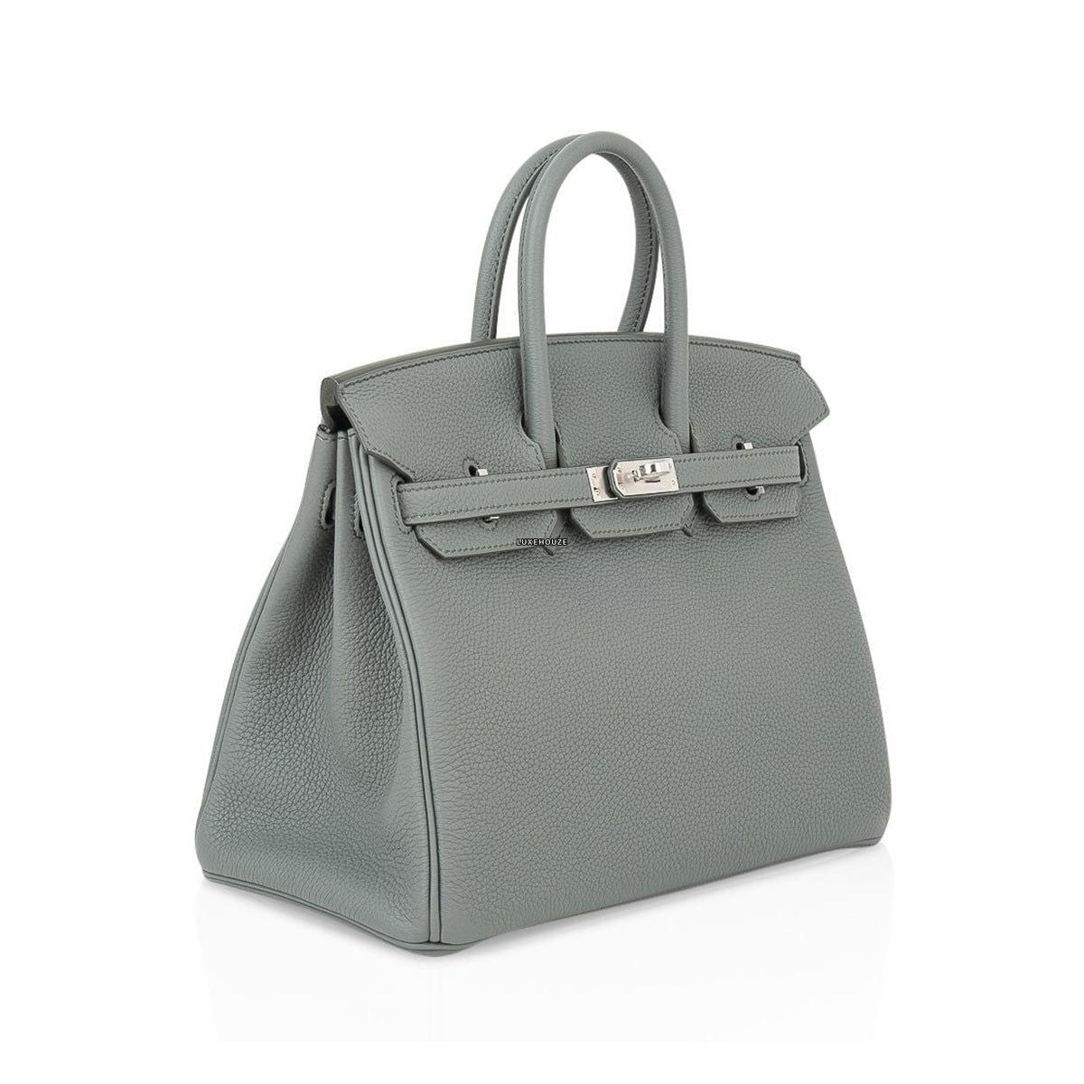 Hermes Birkin 25 Vert Amande Togo PHW Z