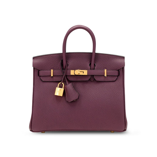 Hermès Birkin 25 Cassis Togo GHW U