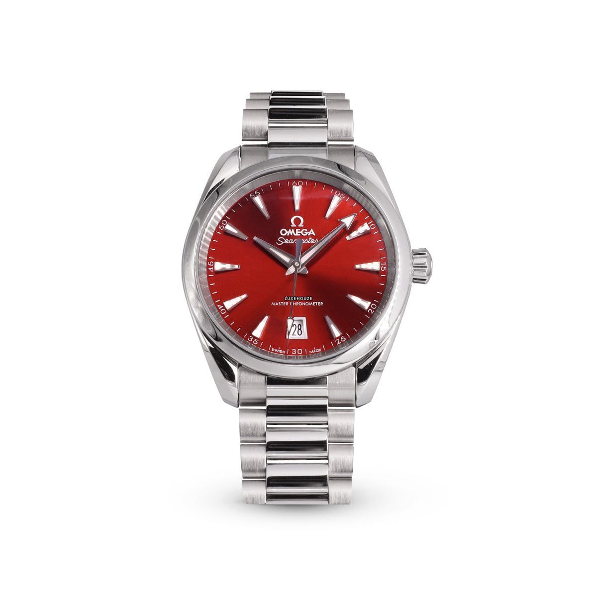 Omega Seamaster Aqua Terra 150M 22010382013003 Red Dial, Bracelet