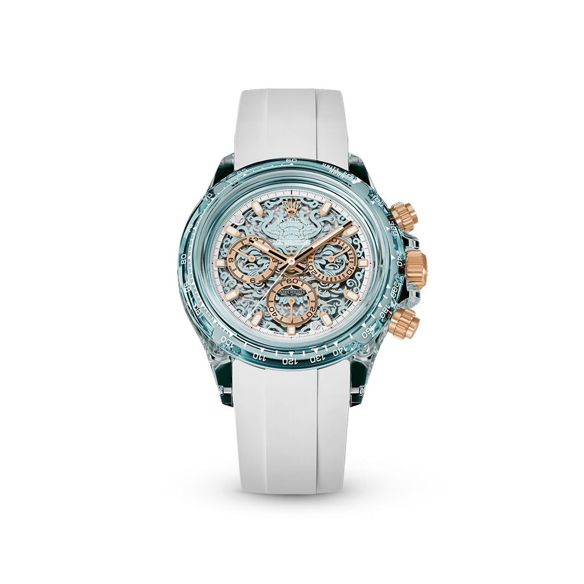 AET Remould Loong 2024 Edition Ice Blue Fluororubber (Limited Edition of 5 Pieces)