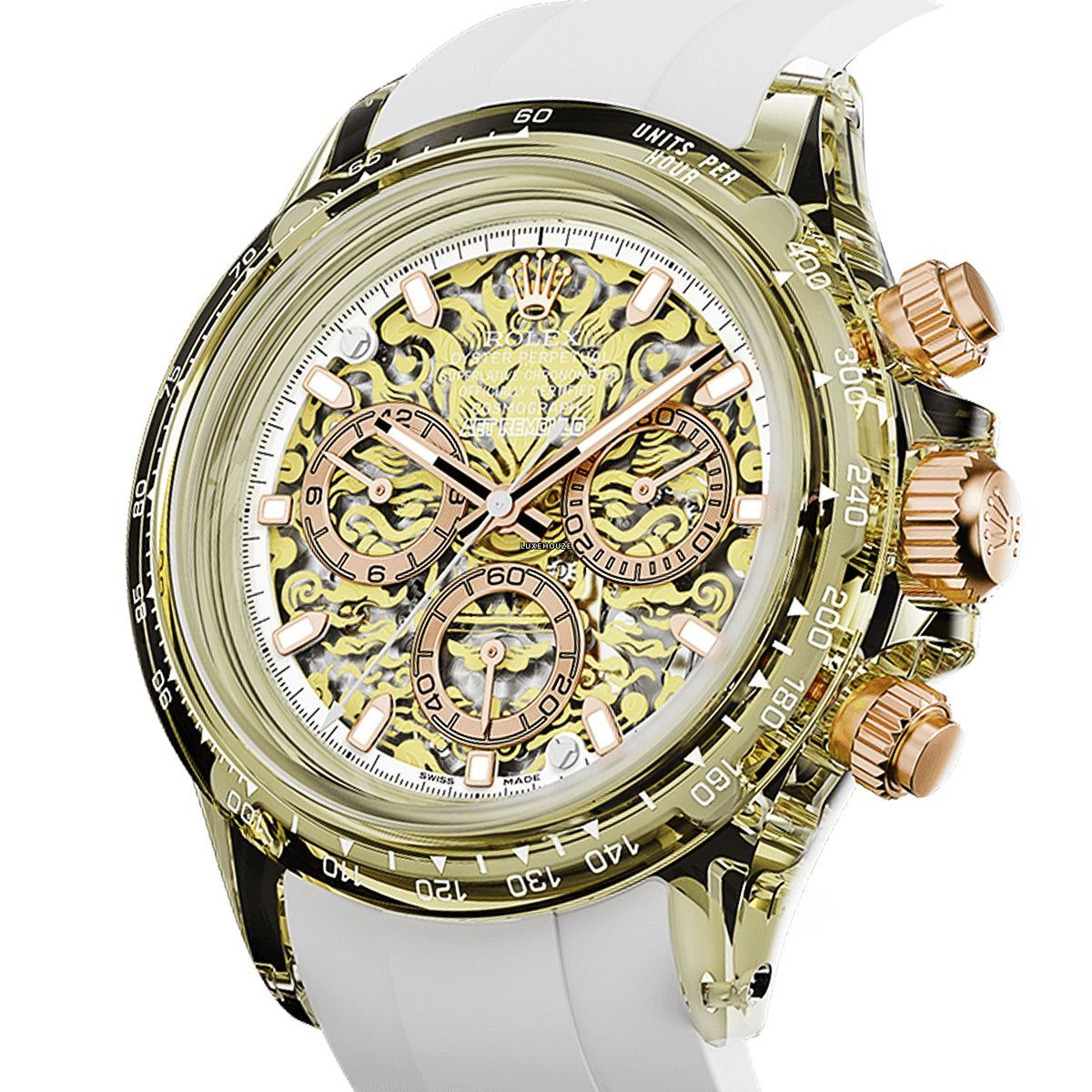 AET Remould Loong 2024 Edition Olive Yellow Fluororubber (Limited Edition of 5 Pieces)